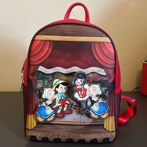 Loungefly Disney Pinocchio Marionette Mini Backpack